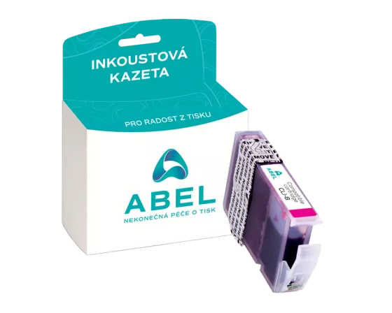Náplň ABEL CLI-8 purpurová pro tiskárny CANON (530 stran)