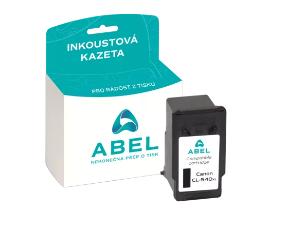 Náplň ABEL PG-540XL, 5222B005 černá pro tiskárny CANON (600 stran)