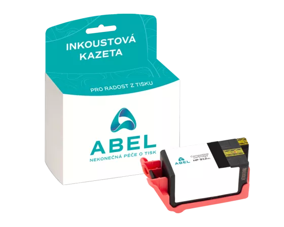Náplň ABEL No.912XL, 3YL84AE černá pro tiskárny HP (250 stran)