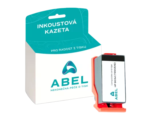Náplň ABEL No.903XL, T6M15AE černá pro tiskárny HP (825 stran)