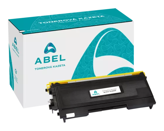 Toner ABEL TN-2000 pro tiskárny BROTHER (2 500 stran)