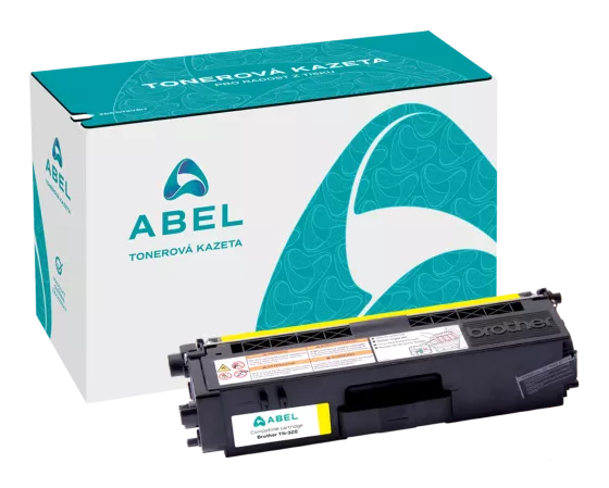 Toner ABEL TN-325 žlutý pro tiskárny BROTHER (3 500 stran)