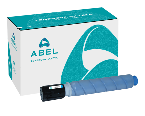 Toner ABEL C-EXV48, 9107B002 azurový pro tiskárny CANON (11 500 stran)
