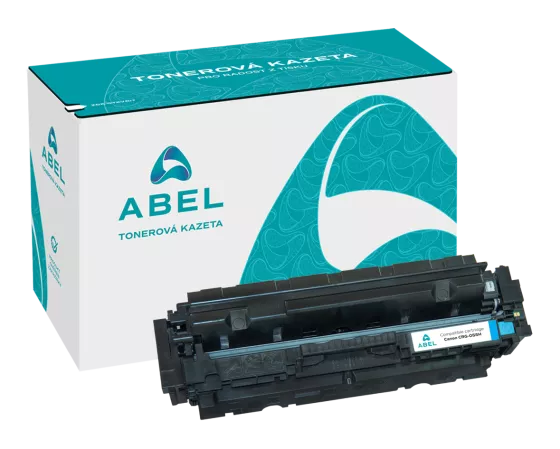 Toner ABEL CRG-055HC, 3019C002 azurový pro tiskárny CANON (5 900 stran) - NO CHIP
