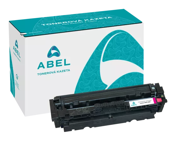 Toner ABEL CRG-055M, 3014C002 purpurový pro tiskárny CANON (2 100 stran) - NO CHIP