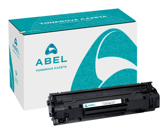Toner ABEL CRG-712 pro tiskárny CANON (1 500 stran)