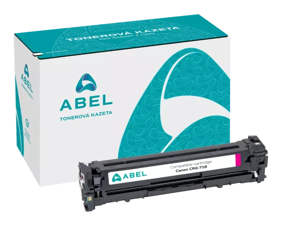 Toner ABEL CRG-716, 1978B002 purpurový pro tiskárny CANON (1 500 stran)