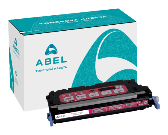 Toner ABEL CRG-717 purpurový pro tiskárny CANON (4 000 stran)
