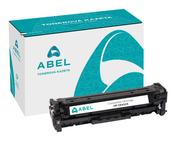 Toner ABEL CE410X černý pro tiskárny HP (4 000 stran)