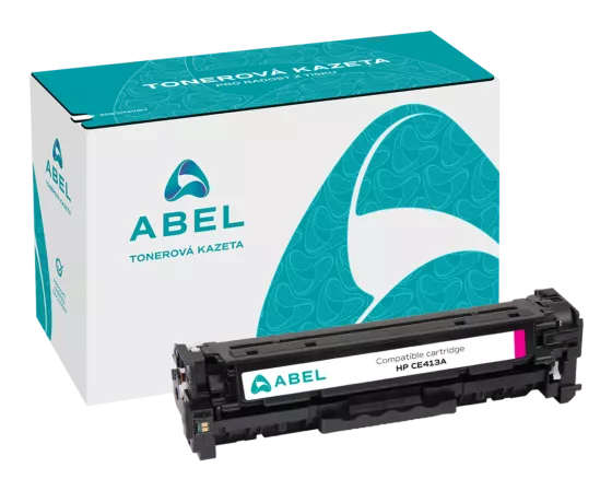 Toner ABEL CE413A purpurový pro tiskárny HP (2 600 stran)