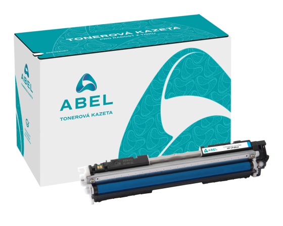 Toner ABEL CF351A, HP 130A azurový pro tiskárny HP (1 000 stran)