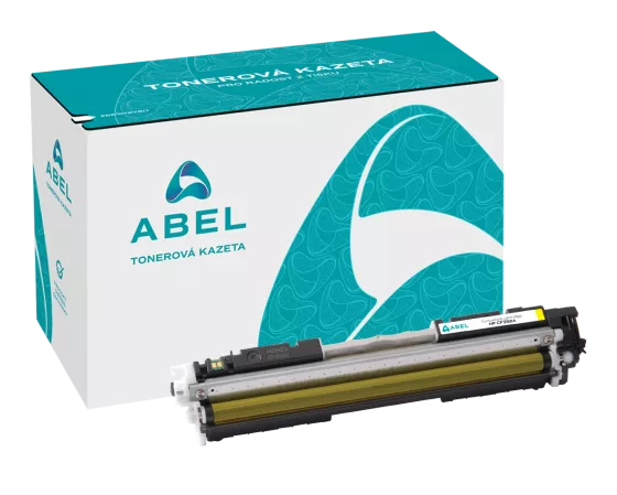 Toner ABEL CF352A, HP 130A žlutý pro tiskárny HP (1 000 stran)
