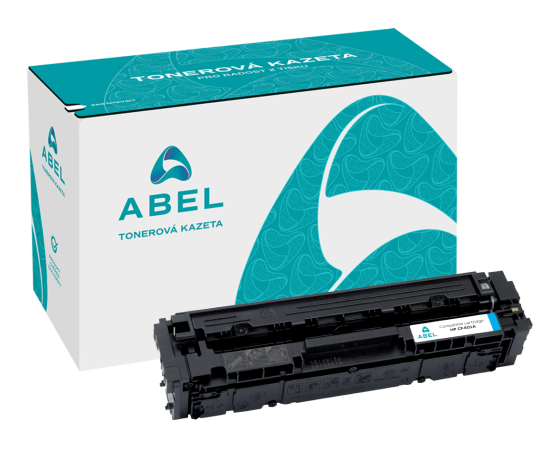Toner ABEL CF401A azurový pro tiskárny HP (1 400 stran)