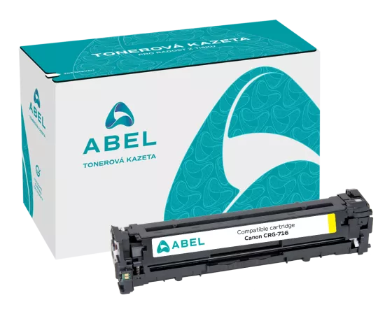 Toner ABEL CRG-716, 1977B002 žlutý pro tiskárny CANON (1 500 stran)