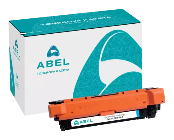 Toner ABEL CRG-723 azurový pro tiskárny CANON (8 500 stran)