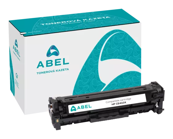 Toner ABEL CE410X černý pro tiskárny HP (4 000 stran)