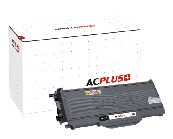 Toner AC Plus TN-2120 černý pro tiskárny BROTHER (2 600 stran)