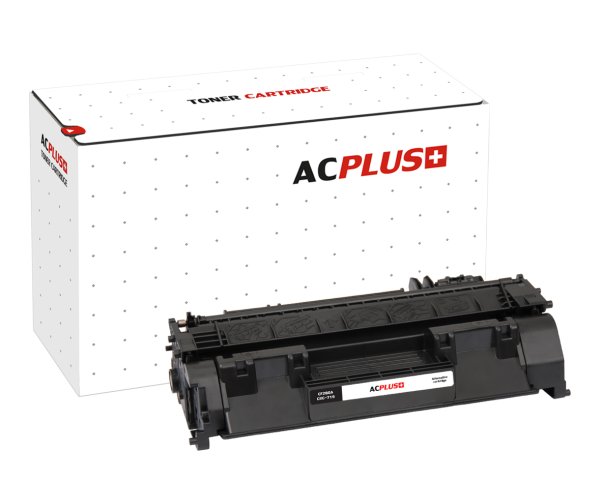 Toner AC Plus CF280A/ CE505A/ CRG719 černý - UNI pro tiskárny HP a Canon (2 300 stran)