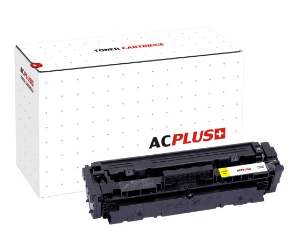 Toner AC Plus CF412A/ CRG046 žlutý - UNI pro tiskárny HP a Canon (2 300 stran)