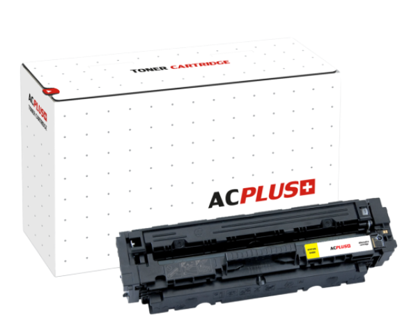 Toner AC Plus CF412X/ CRG046H žlutý - UNI pro tiskárny HP a Canon (5 000 stran)