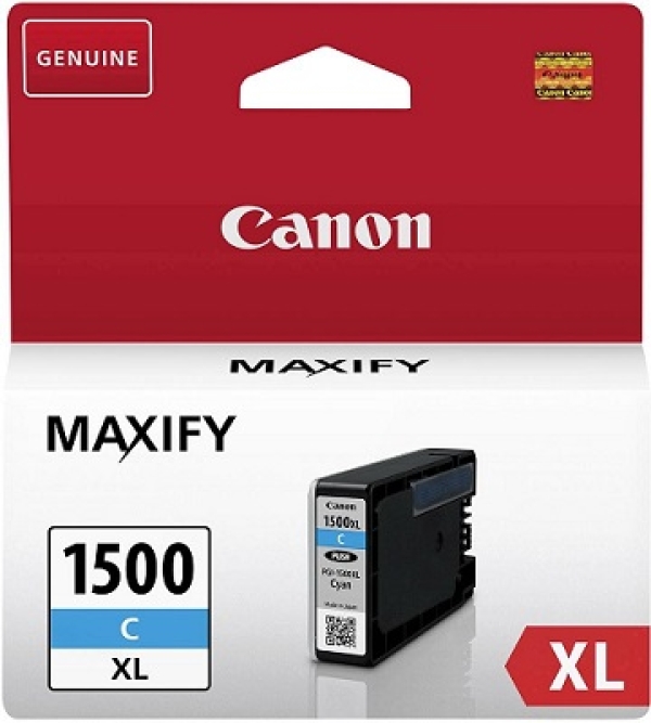 Náplň CANON PGI-1500XL, 9193B001 azurová (12 ml)