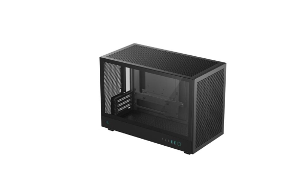 DEEPCOOL Case CH260, mATX, Průhledná bočnice, černá