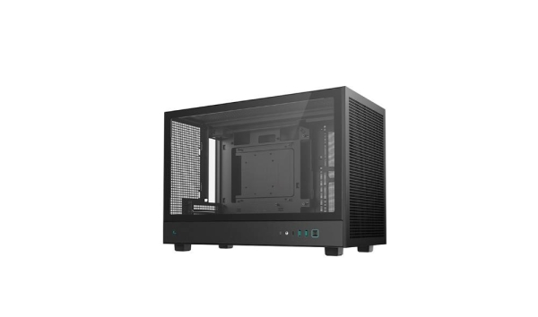 DEEPCOOL Case CH260, mATX, Průhledná bočnice, černá