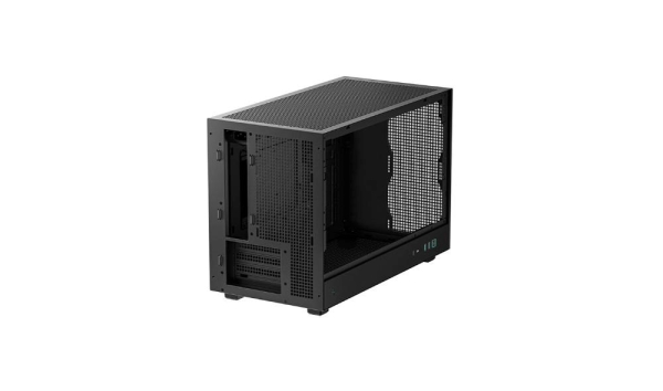 DEEPCOOL Case CH260, mATX, Průhledná bočnice, černá