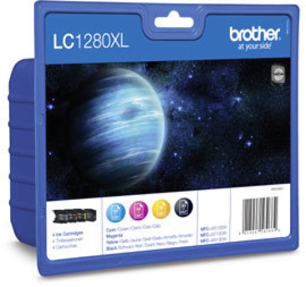 Náplň Brother LC-1280XLVALBP CMYK sada
