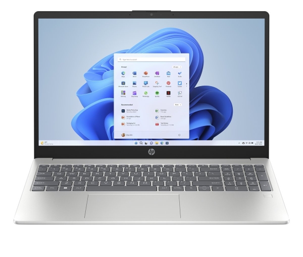 HP 15-fc0026nc, Ryzen 5-7520U, 15.6 FHD (1920x1080) IPS/300n, UMA, 16GB, SSD 512GB, W11H, 2-2-0, Silver
