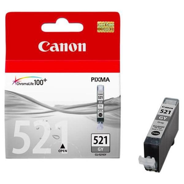 Náplň Canon CLI-521GY šedá (9 ml)