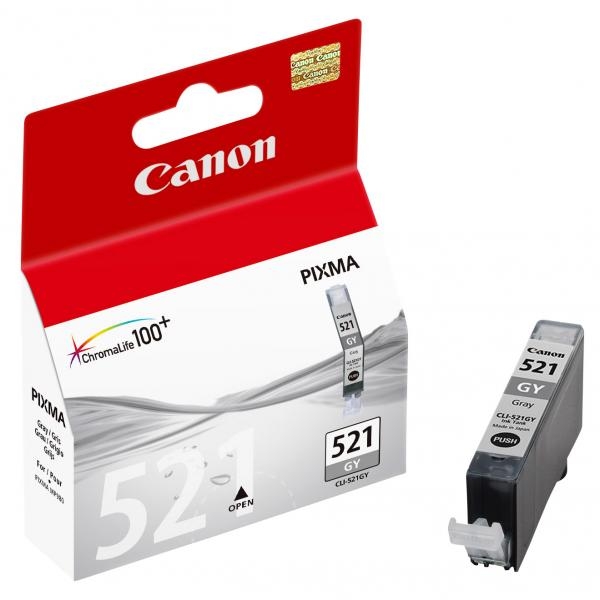 Náplň Canon CLI-521GY šedá (9 ml)
