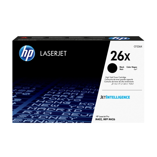 HP 26X (CF226X), černý originální toner do tiskárny HP