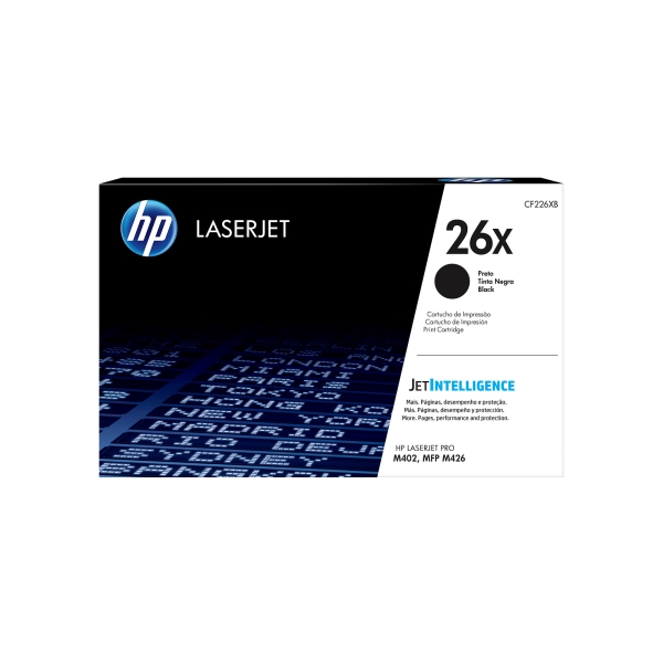 HP 26X (CF226X), černý originální toner do tiskárny HP