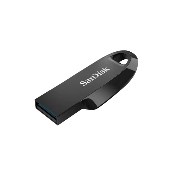 SanDisk Flash Disk 128GB Ultra Curve, USB 3.2, Černá