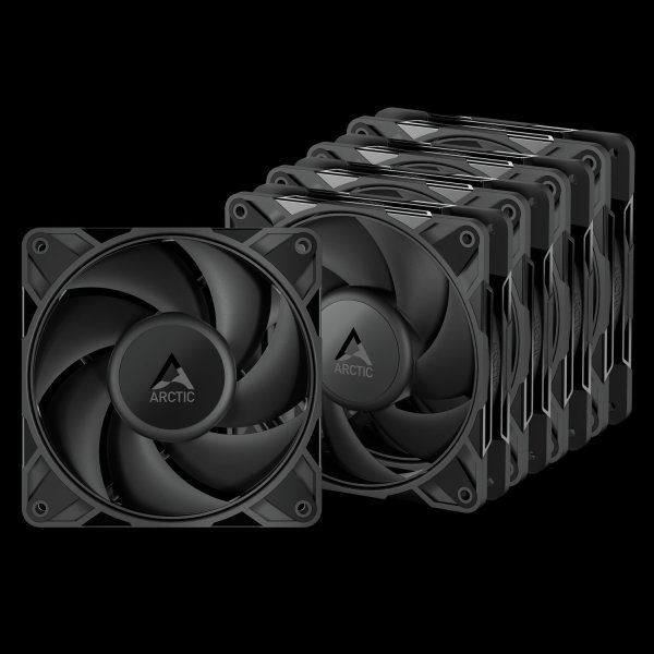 ARCTIC P12 Pro PST - 120mm PWM ventilátor s rozdělovačem kabelů (balení po 5 kusech)