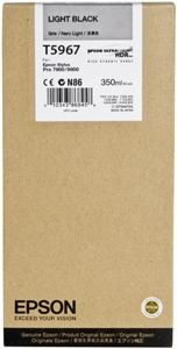 Náplň Epson C13T596700 světle černá