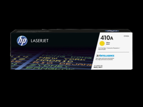 HP 410A (CF412A), žlutý originální toner do tiskárny HP