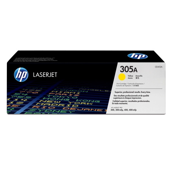 Toner HP č.305A CE412A žlutý