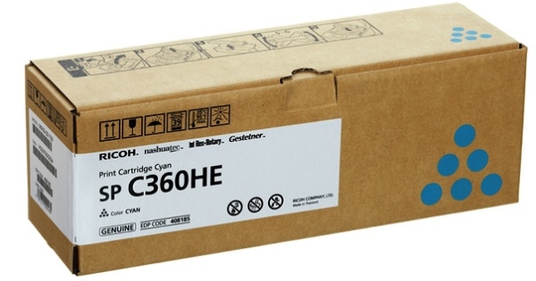 Toner Ricoh 408185 azurový