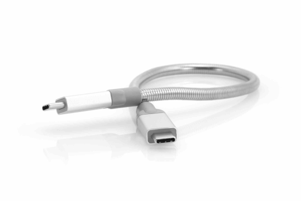 Verbatim USB kabel (3.1), USB C samec - USB C samec, 0.3m, stříbrný, box, 48867
