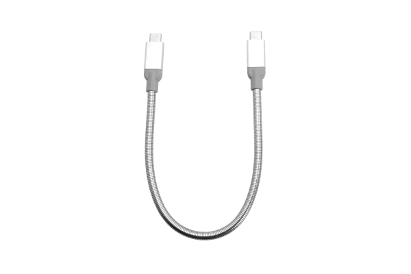 Verbatim USB kabel (3.1), USB C samec - USB C samec, 0.3m, stříbrný, box, 48867