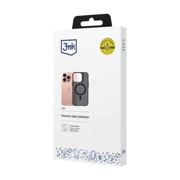 3mk ochranný kryt Smoke MagCase pro Samsung Galaxy A57