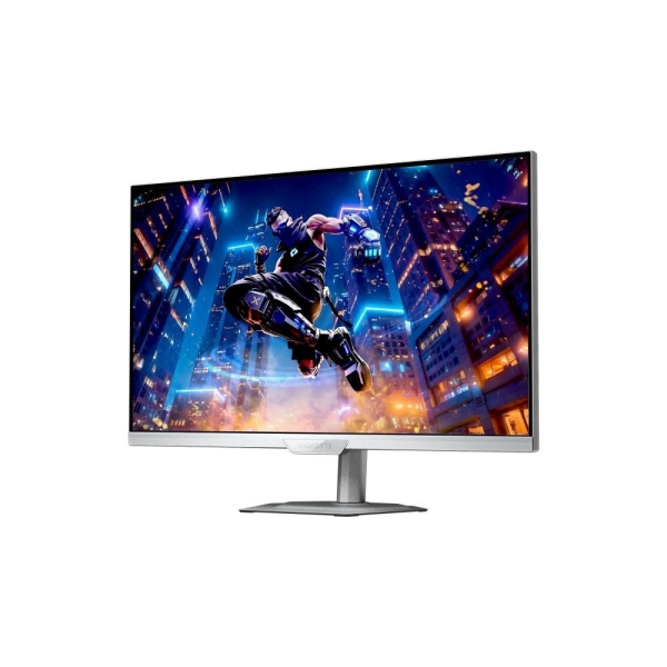 GIGABYTE LCD - 27" Gaming monitor M27UP ICE, SS IPS, 3840x2160 UHD, 160Hz, 1000:1, 350cd/m2, 1ms, 2xHDMI, 1xDP, bílá
