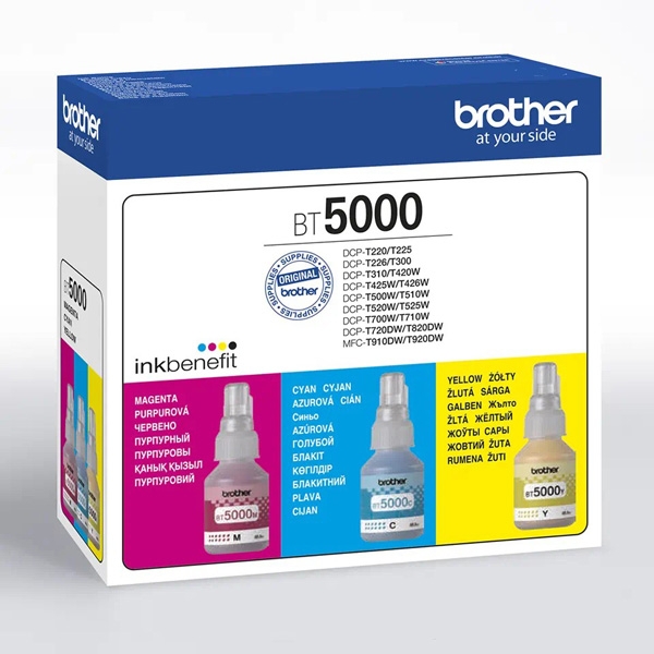 Náplň Brother BT-5000CLVAL CMY sada