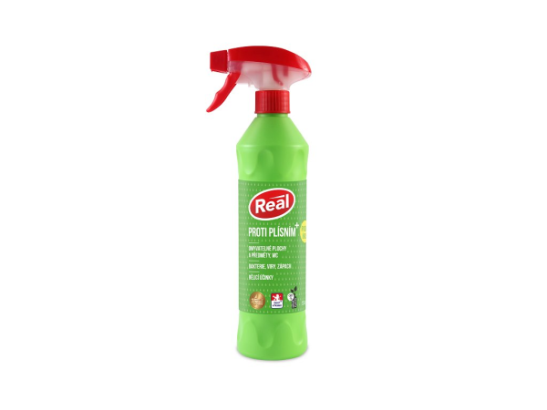 REAL proti plísním plus s rozprašovačem 550 g