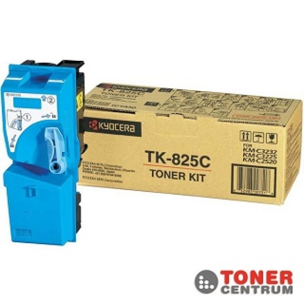 Toner Kyocera TK825C 1T02FZCEU0 azurový