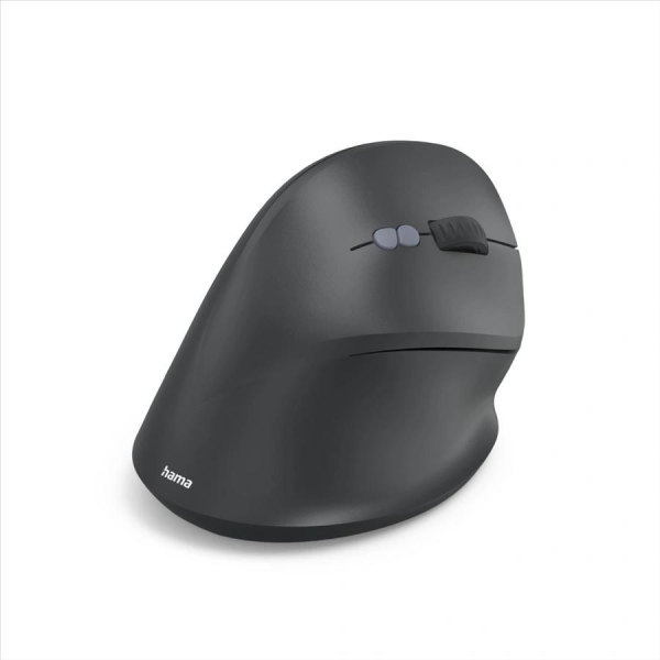 Hama vertikální ergonomická bezdrátová myš EWM-600R, pro praváky, nabíjecí, Multi Device