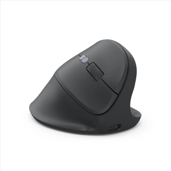 Hama vertikální ergonomická bezdrátová myš EWM-600R, pro praváky, nabíjecí, Multi Device