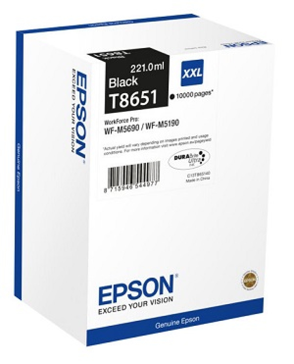 Náplň Epson C13T865140 (XXL) černá